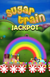 Sugar Train Jackpot  - All aboard the sugar train. It can take you on a trip towards some great progressive wins. 