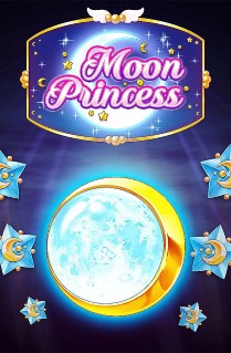 Image of Moon Princess online slot. Enter the world of Japanese manga in this great 5 reels and 20 paylines slot game that has  3 bonus rounds and beautifully captivating design. 

