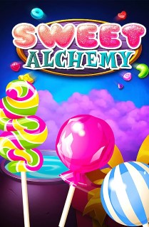 Image of Sweet Alchemy online slot. Do you have a sweet tooth? Then this game with its 9x9 grid, cascading wins, free games and loads wilds and multipliers is just the game for you. 

