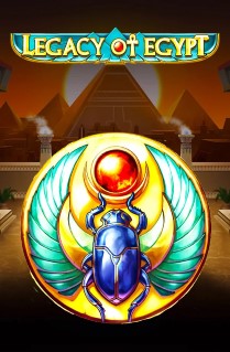 Image of Legacy of Egypt online slot. Travel to ancient Egypt with this beautifully designed game with superb 3D graphics that has 5 reels, 30 paylines, and 2 bonus games. 