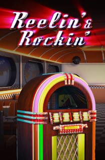 Reelin' & Rockin' - Journey back to the 1950s to the sounds of Chuck Berry in this wakey 5 reels and 9 paylines slot game with loads of free spins.  
