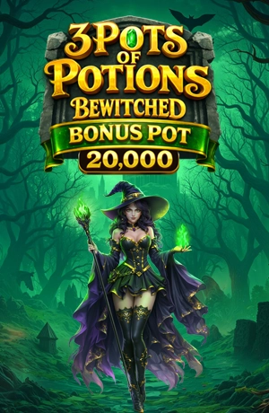 3 Pots of Potions Betwitched Bonus Pot 20,000