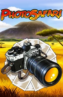 Image of Photo Safari online slot. Go into the wild savannah where you can point your camera at some of the best animals nature has to offer is this fun 5 reel and 15 paylines slot game. 