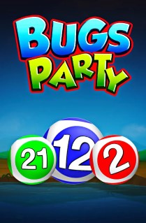 Image of Bugs Party online slot. This fun game combines that best that a bingo game has to offer with the thrills of an online slot game. 