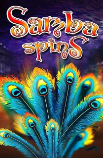 Samba Spins - Get into the rhythm with this cheerful slot game played on 5 reels, 50 paylines, and offers many free spins.  