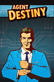 Image of Agent Destiny online slot. Get ready for the spying adventure of your life with this innovative 5 reels and 20 paylines slot that comes with 3 different bonus features. 