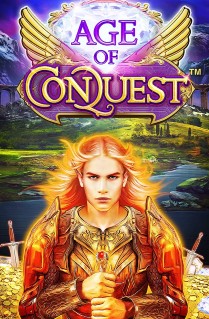 Age of Conquest - This fantasy-themed slot game has great graphics and offers play on 5 reels and 20 paylines, and offers 2 bonus features. 
