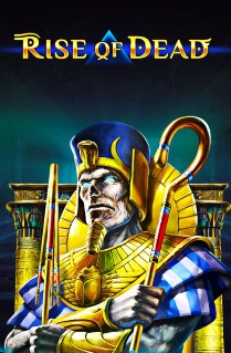 Image of Rise of Dead online slot. This game is a beautifully designed sequel to Book of Dead slot. it is played on 5 reels, 20 paylines, and offers 3 different bonus features.  