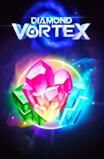 Image of Diamond Vortex online slot. Get into the vortex with this awesome slot game played on 7 reels, cluster paylines, and offer 5 amazing bonus features. 