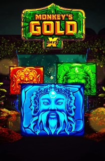 Monkey's Gold xPays - Start exploring the depths of the rainforest in this beautifully designed slot game played on 6 reels, all-ways pay mechanism, and loads of free spins.   