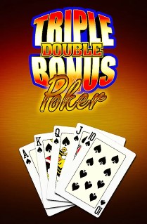 Triple Double Bonus Poker - This awesome video poker game offers you fast and smooth poker playing action. 