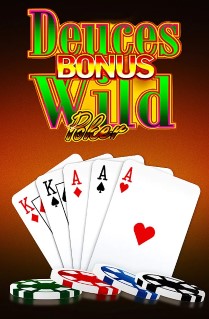 Bonus Deuces Wild Poker - This cool video poker game offers great rewards for hitting 3 of a kind or higher. 