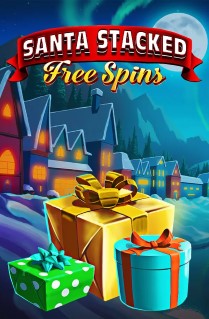 Santa Stacked Freespins - Enjoy the merry holiday season with this fantastic slot game played on 5 reels, 41 paylines, free spins, and a great bonus feature. 
