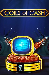 Image of Coils of Cash online slot. Get electrified with this beautifully designed slot played on 7 reels, with up to 2,304 way to win, loads of bonus features, and free spins. 