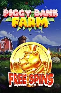 Image of Piggy Bank Farm online slot. Farmer Joe is here to help you break the piggy bank in this colorful slot played on 5 reels, 20 paylines, and offers 2 great bonus features. 