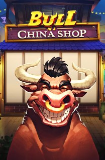 Image of Bull in a China Shop online slot. Our friendly bull stepped into the china shop and caused havoc in this fun slot game played on 5 reels, 20 paylines, and offers up to 6 different bonus features.  