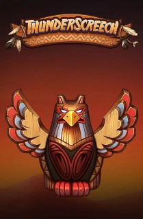Image of ThunderScreech online slot. Get in touch with your wild side and go out to enjoy nature in this great slot game played on 5 reels, 10 paylines, and offers 3 great bonus features. 