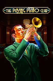 Image of The Paying Piano Club online slot. Travel back to the roaring 1920's and enjoy an evening out at the saloon with this exciting slot played on 3 reels, 5 paylines, and 2 different bonus features. 