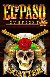 El Paso Gunfire xNudge - Welcome to the lawless Wild West where you can test your gun skills in this great slot played on 5 reels, 216 paylines, xNudge features, and free spins. 

