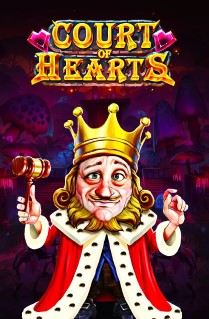 Image of Rabbit Hole Riches - Court of Hearts online slot. This beautifully designed game is based on Alice in Wonderland and is played on 5 reels, 10 paylines, and offers 6 different bonus features. 