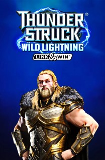 Image of Thunderstruck Wild Lightning online slot. Harness all the power of Thor's hammer in this amazing slot played on 5 reels, 40 paylines, that offers 10 incredible bonus features. 