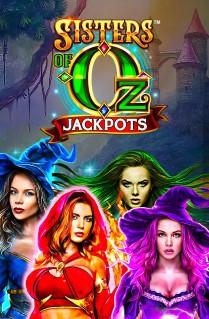 Sisters of Oz Jackpots - The yellow brick road is here to lead you as you play this great slot played on 5 reels, 20 paylines, and offers 3 excellent bonus features. 