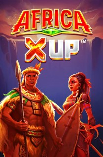 Africa X UP - The African Savannah is calling you in this beautifully designed slot played on 5 reels, with up to 243 ways to win, great bonus features, and loads of free spins.  