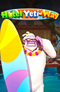 Image of Hotel Yeti-Way online slot. When not go on a fun hotel getaway in this awesome slot played on 6 reels, with up to 262,144 ways to win, and 6 different bonus features. 
