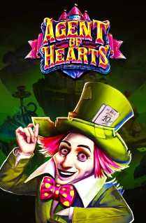 Image of Rabbit Hole Riches  Agent of Hearts online slot. Take a trip to Wonderland with this trippy slot played on 7 reels, with cluster paylines, and 7 awesome bonus features. 