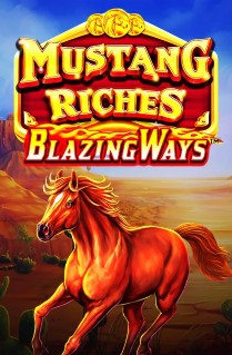 Mustang Riches Blazing Ways - Venture to the wild west with this great slot game played on 5 reels, with 243 paylines, that is packed with free spins. 