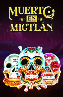 Image of Muerto en Mictlan online slot. Inspired by Day of the Dead this awesome slot is played on 5 reels, 10 paylines, and offers 10 amazing bonus features, including free spins. 