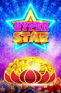 Hyper Star - Let all the sparkling lights wow you in this awesome Vegas-styled slot game played on 5 reels, with up to 243 paylines, that is packed with free spins. 