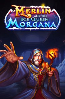 Image of Merlin and The Ice Queen Morgana online slot. This great slot is set in Arthurian times and offers play on 5 reels, 10 paylines, with great bonus features and free spins. 