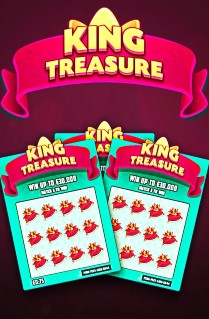 Image of King Treasure online slot. null