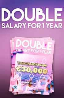 Double Salary for 1 Year