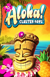 Aloha! Cluster Pays - The beaches of Hawaii are calling you in this spectacular slot game played on 6 reels, clustered paylines, and 2 awesome bonus games. 