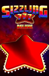 Sizzling 777 Deluxe - Get in on some sizzling fruit machine action with this great slot played on 5 reels, 20 paylines, that offers some great bonus features. 