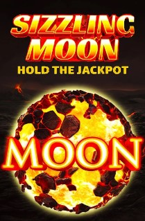 Sizzling Moon - this cosmic-themed slot game is played on a 4x4 layout, with Pay Anywhere betways, loads of bonus features, and a bonus game. 