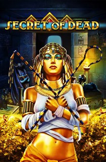 Image of Secret of Dead online slot. Ancient Egypt is the main focus of this classic slot played on 6 reels, 10 paylines, and is packed with multipliers and free spins. 