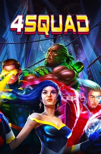 4 Squad - Join our brave superheroes as they battle on this great slot, played on 6 reels, with cluster pays, that is packed with loads of bonus features. 