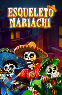 Esqueleto Mariachi - Celebrating Mexican culture with this great slot, played on 5 reels, 40 paylines, that offers respins, free spins, and much more. 