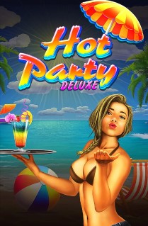 Hot Party Deluxe - Get ready for a wild beach party with this great slot, played on 5 reels, with 20 paylines, that offer a great summary design. 