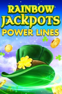 Rainbow Jackpots Power Lines - This great slot offers 3 progressive jackpots, all packed up in a nice Irish-themed slot, played on 6 reels, with 4 betways and lots of bonus features. 