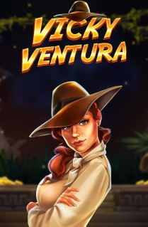 Vicky Ventura - Our brave explorer is looking for treasures in the jungle in this wild slot machine, played on 5 reels, with 243 ways to win, and loads of free spins. 