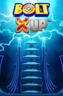Image of Bolt X UP online slot. Get ready for some shocking gameplay with this electric-themed slot, played on 5 reels, with 243 paylines, that is packed with bonus features. 