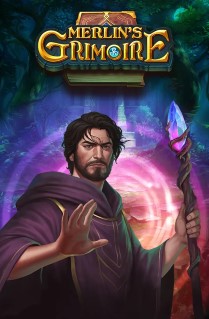 Image of Merlin's Grimoire online slot. Enter a world of magic with this great slot, played on 5 reels, with up to 243 ways to win, that is packed with changing reels, scatters, splitting symbols and free spins. 
