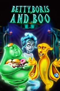 Betty, Boris and Boo - There are some friendly ghosts holding on to big treasures in this spooky slot, played on 5 reels, with 30 paylines, that is packed with bonus features. 