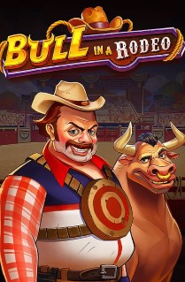 Image of Bull in a Rodeo online slot. This fun animal slot is played on 5 reels, with 20 paylines, that is packed with bonus features and free spins. 