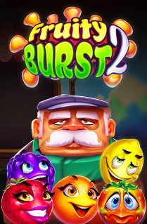 Fruity Burst 2 - Get your fruit juices flowing with this fun slot, played on 5 reels, with Cluster Pays, that is packed with bonus features and free spins. 