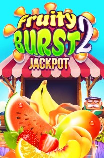 Fruity Burst 2 Jackpot - This progressive jackpot is bursting with juicy fruits and is played on 5 reels, with Cluster Pays, packed with bonus features and free spins. 